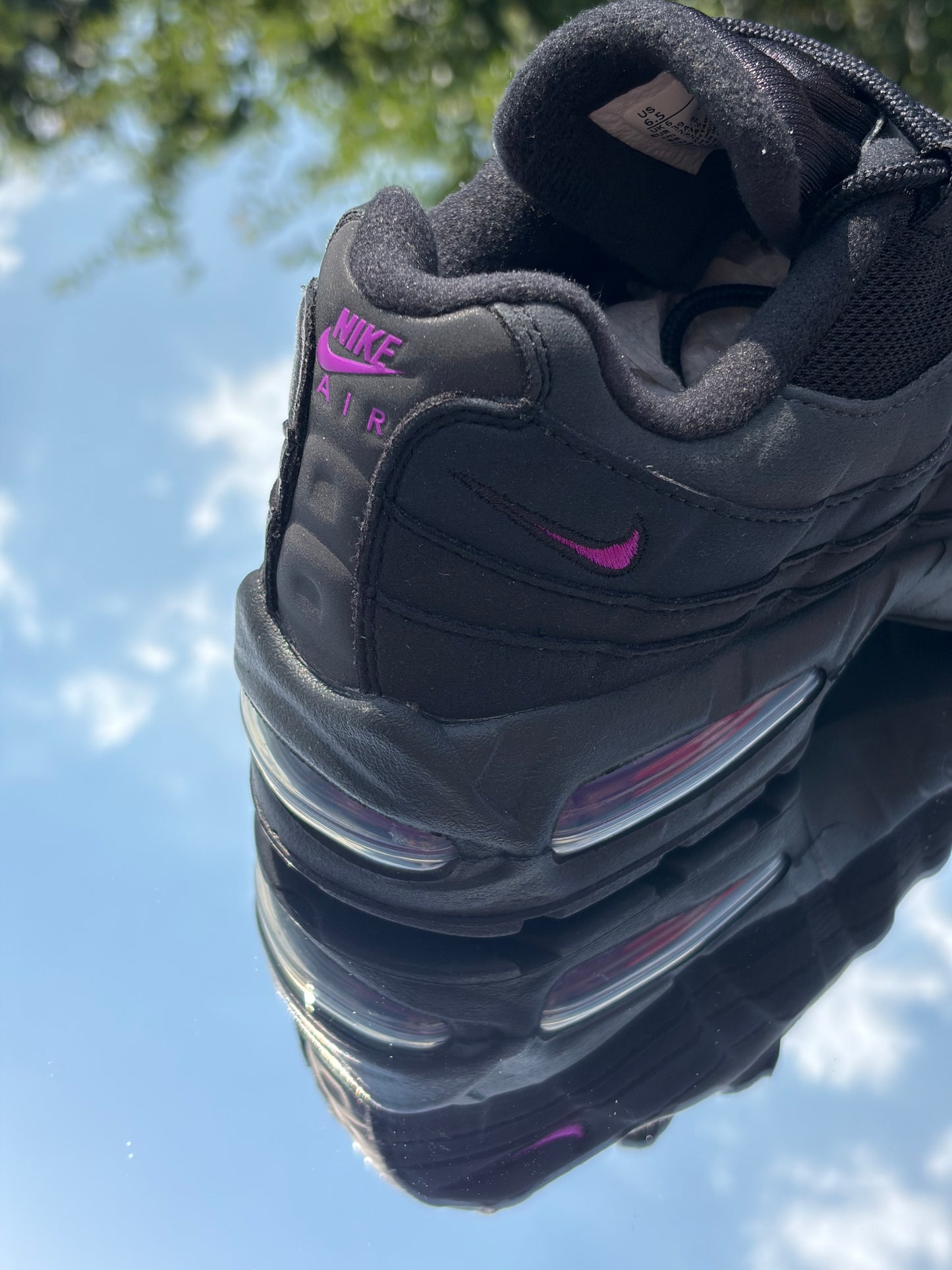 Nike Air Max 95 Black Vivid Purple - Taille 39