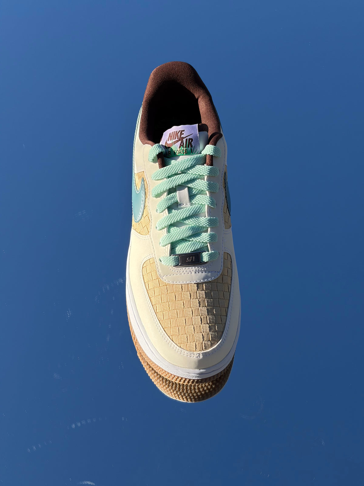 Nike Air Force 1 Low Retro QS Easter Basket Summit White Glacier Blue - Taille 39