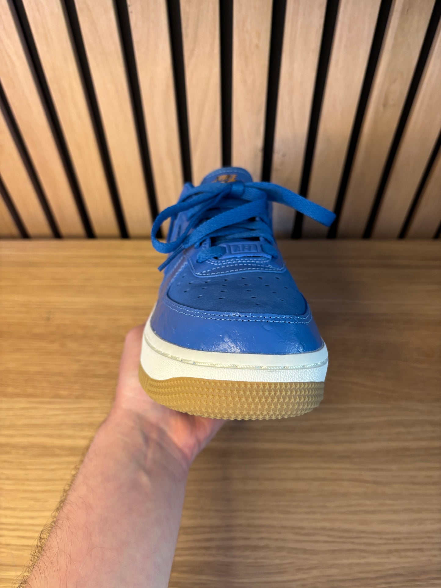 Nike Air Force 1 LX Blue Ostrich (Taille 38)