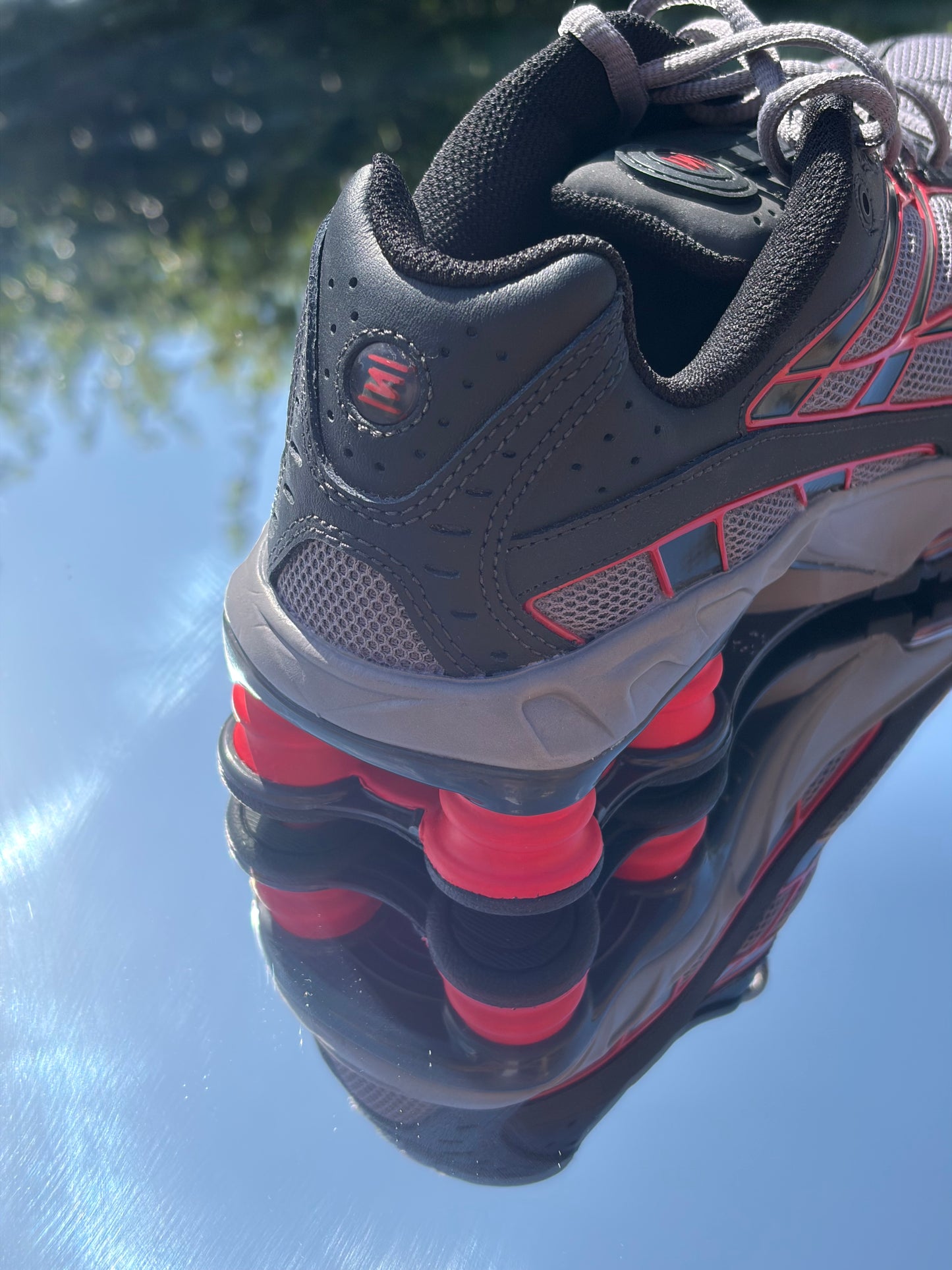 Nike Shox Ride 2 Pencil Point Black Anthracite Red - Taille 40